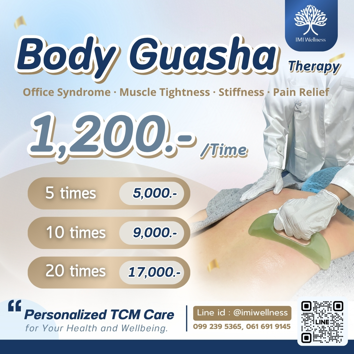 Body Guasha Therapy promotion