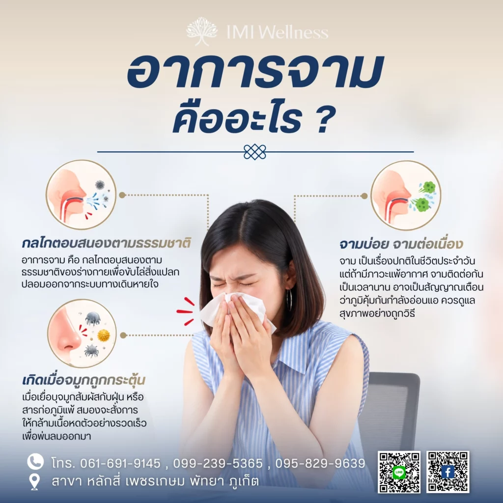 อาการจาม คืออะไร?